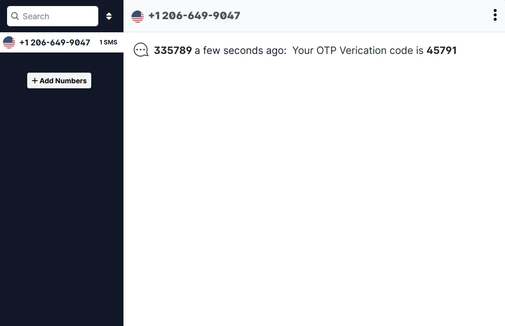 Check Inbox for Verification Code